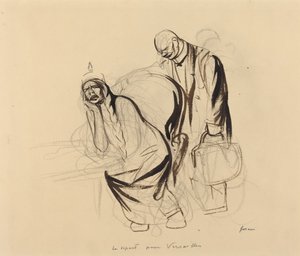 Le départ pour Versailles - Jean Louis Forain