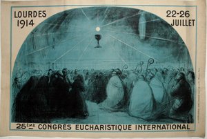 Lourdes, 1914, 25e Congrès eucharistique international - Jean Louis Forain