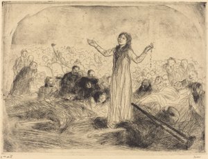 Lourdes, le miracle (deuxième planche) - Jean Louis Forain