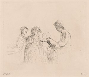 Madone et enfants - Jean Louis Forain