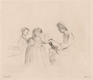 Madonna et enfants - Jean Louis Forain
