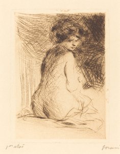Femme nue vue de dos