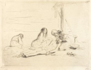 Pietà (première planche)