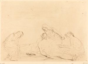 Pietà (troisième planche)