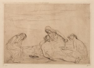 Pietà - Jean Louis Forain