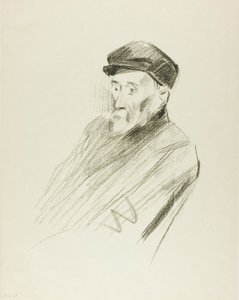 Portrait de Renoir, troisième planche - Jean Louis Forain