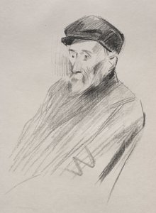 Portrait de Renoir, troisième plaque - Jean Louis Forain