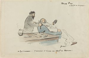 Projet de voyage, vers 1897