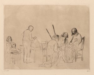 Supper at Emmaus - Jean Louis Forain