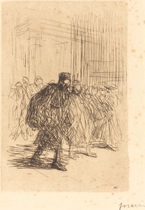 Les couloirs du Palais de Justice - Jean Louis Forain