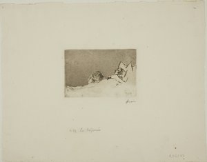 La fille morte - Jean Louis Forain