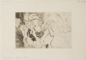 The Foiles-Bergère, First Plate - Jean Louis Forain