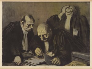 Les avocats - Jean Louis Forain