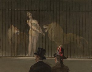 Le dompteur de lions - Jean Louis Forain