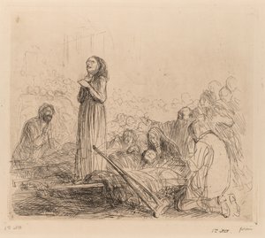 Le miracle devant le Saint-Sacrement - Jean Louis Forain