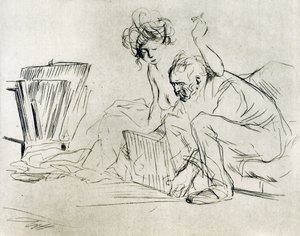 Le Modèle au repos, 1925 - Jean Louis Forain