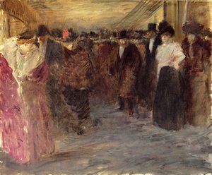 Le music-hall, vers 1890