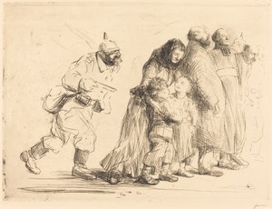 Les Notables (grande plaque) - Jean Louis Forain