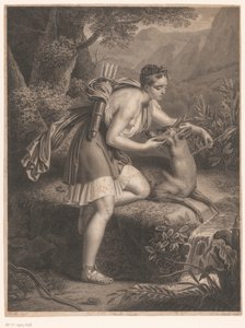 Nymphe de Diane tirant une flèche du cou d