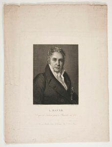 Portrait de Jacques Louis David - Jean Louis Potrelle