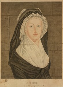 Marie-Antoinette à la Conciergerie en tant que prisonnière, 1793