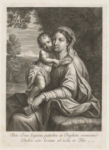 Madone et Enfant - Jean Louis Roullet