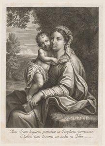 Madone et Enfant - Jean Louis Roullet