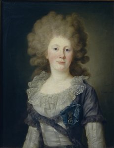 Portrait de la comtesse Sofia Vladimirovna Panina 1774-1844, 1791 - Jean Louis Voille