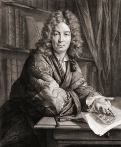 Portrait de Bernard Picart, graveur - Jean Marc (after) Nattier