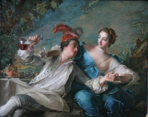 French : Les Amants The Loving - Jean Marc Nattier