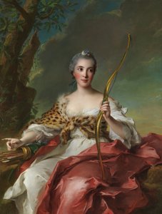 Madame Bergeret de Frouville en Diane, 1756 - Jean Marc Nattier