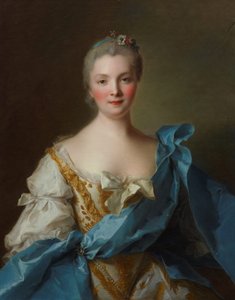 Portrait de Madame de La Porte - Jean Marc Nattier