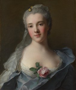 Portrait de Manon Balletti 1740-1776, 1757 - Jean Marc Nattier