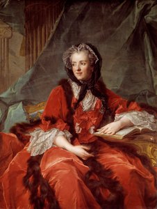 Portrait de Marie Lesczinska, reine de France - Jean Marc Nattier