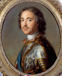 Portrait de Pierre Ier le Grand (1672-1725) tsar de Russie - Jean Marc Nattier