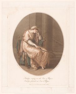 Pénélope pleurant avec l