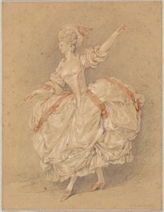 Une danseuse - Jean Michel Moreau