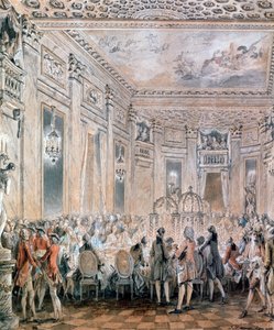 Fête à Louveciennes, 1771