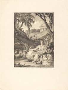 Frontispice: Dictionnaire de musique - Jean Michel Moreau