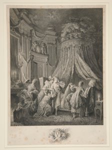 Le Coucher de la Mariée - Jean Michel Moreau le Jeune