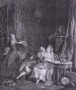 La surprise - Jean Michel the Younger (after) Moreau