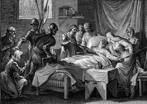 Mort et succession de Charles II le Chauve, 877 : le roi remet à l