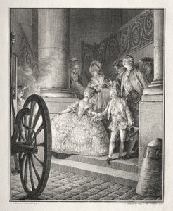 Rétif de la Bretonne : Les Petits Parrains - Jean Michel the Younger Moreau