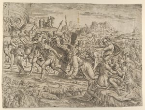 Portement de croix, 1544 - Jean Mignon