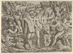Le Jugement de Pâris, 1535-55 - Jean Mignon