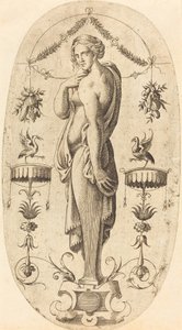 Femme de profil gauche