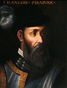 Portrait de Francisco Pizarro (Trujillo, Espagne) - Jean Monier or Mosnier