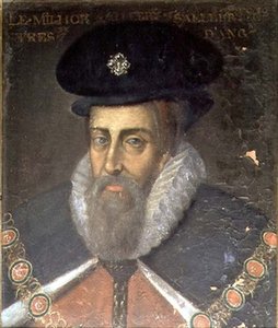 Portrait de Robert Cecil (c.1563-1612) 1er comte de Salisbury et 1er vicomte Cranborne - Jean Monier or Mosnier