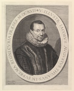 Jacques-Auguste de Thou, premier président au Parlement - Jean Morin
