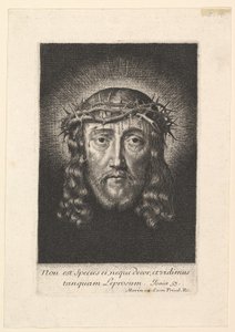 La sainte face couronnée d